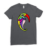 color bird Ladies Fitted T-Shirt