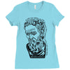 michelangelo quote Ladies Fitted T-Shirt