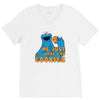 Me Just Here Fore The Cookies V-Neck Tee