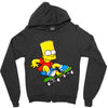 skate bart Zipper Hoodie