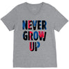 never grow up (2) V-Neck Tee