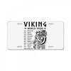 Viking World Tour License Plate