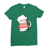 Beer Inside Ladies Fitted T-Shirt