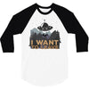 I Want To Leave 3/4 Sleeve Shirt