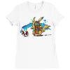 pi catch you x200 Ladies Fitted T-Shirt