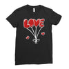 love balon Ladies Fitted T-Shirt