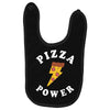 Pizza Power Baby Bibs