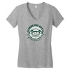 bullseye Women's V-Neck T-Shirt