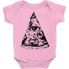 illuminati pizza Baby Onesie