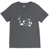 panda flat out with bamboo V-Neck Tee