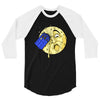 time travel to the moon 3/4 Sleeve Shirt