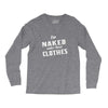 naked under these clothes tie dye Long Sleeve Shirts
