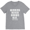 Winning Never Grows Old V-Neck Tee