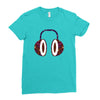 music Ladies Fitted T-Shirt