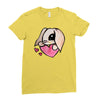 cute lop eared rabbit Ladies Fitted T-Shirt