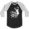 trophy wife deer 3/4 Sleeve Shirt