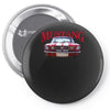 mustang, ideal gift or birthday present Pin-back button