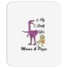 mama &amp; pizza dinasour Mousepad