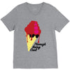 through being cool graphic V-Neck Tee