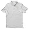 white lotus Polo Shirt