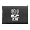 There's This Girl Who Stole My Heart She Calls Me Uncle Accessory Pouches