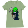 grim reaper Ladies Fitted T-Shirt