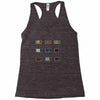 WE DON'T BELIEVE WHAT'S ON TV Racerback Tank