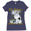 maine coon Ladies Fitted T-Shirt