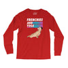 frenchies and yoga Long Sleeve Shirts