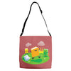 no jacket required Adjustable Strap Totes
