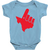 gun 'em down Baby Bodysuit