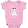 all play and no work Baby Bodysuit