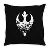 fractured rebellion Throw Pillow