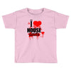 i love house music t shirt men logo3 new t shirt clothing design men Toddler T-shirt