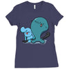wooooobba! Ladies Fitted T-Shirt
