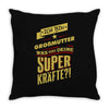 ich bin grossmutter Throw Pillow