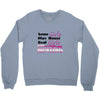 real girls go hunting Crewneck Sweatshirt