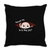 Excuse Me Is It May Yet Baby Boy Throw Pillow