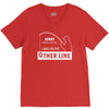 i was on the other line V-Neck Tee