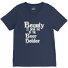 beauty is in the eye of the beer holder t shirt V-Neck Tee