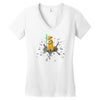 kill bowser Women's V-Neck T-Shirt