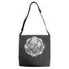prepare for the future white Adjustable Strap Totes