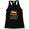 single mom's cools t shirts Racerback Tank