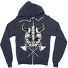 death viking Zipper Hoodie