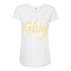 gbig Maternity Scoop Neck T-shirt