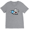 screaming paw V-Neck Tee