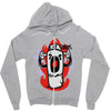scream (3) Zipper Hoodie