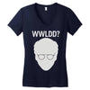 wwldd Women's V-Neck T-Shirt