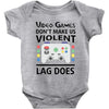 i love video games Baby Bodysuit