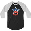 independence day 4th july star america american flag 3/4 Sleeve Shirt